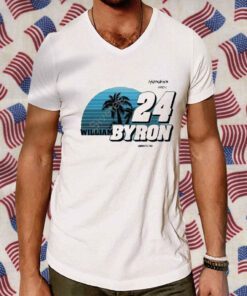 William Byron 24 Upf 50 Fishing Tee Shirts