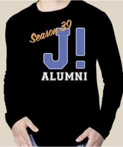 39 Jeopardy Contestant Alumni Official Shirt