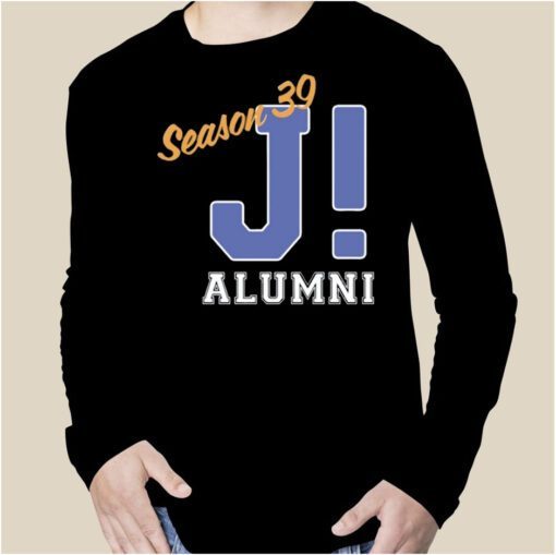 39 Jeopardy Contestant Alumni Official Shirt