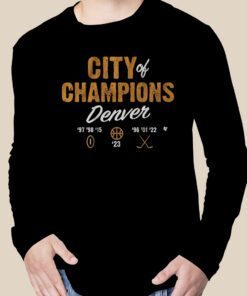 2023 City Of Champions Denver Nuggets Shirt