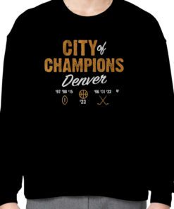 2023 City Of Champions Denver Nuggets Shirt
