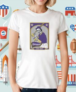 2023 Skeleton LSU Baseball Card Champions Shirts