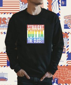 Straight Outta The Closet LGBTQ+ Pride Vintage Shirts