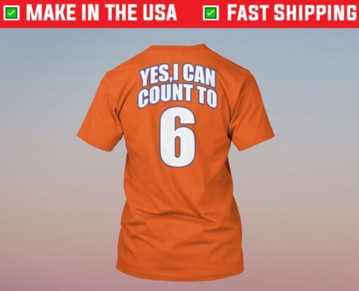 Yes I Can Count To 6 Florida Baseball Tee Shirt