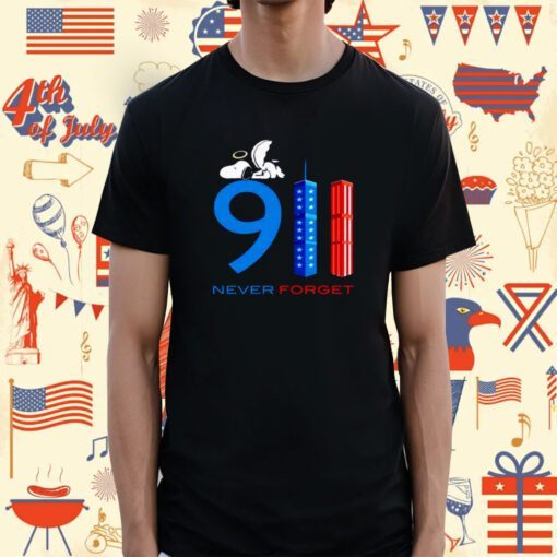 2023 Angel Snoopy Memorial Day Never Forget Shirts