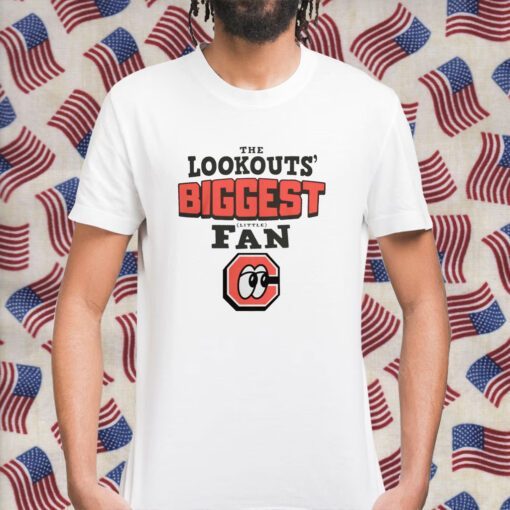 Chattanooga Lookouts Cheddar Biggest Little Fan T-Shirt