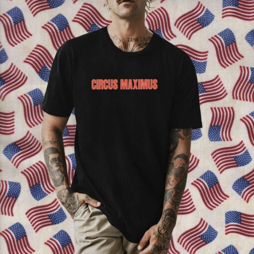 Circus Maximus T-Shirt For Travis Scott Fans