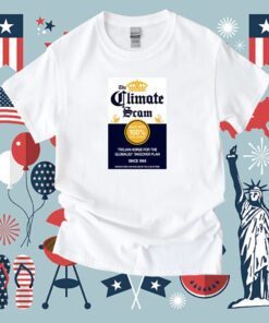 Climate Scam Trojan Horse For The Globalist Takeover Plan Tee Shirt