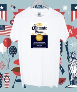 Climate Scam Trojan Horse For The Globalist Takeover Plan Tee Shirt