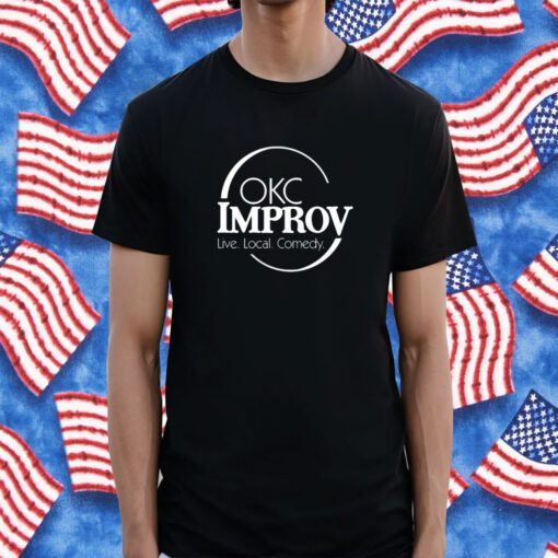 David Ghosttyped Okc Improv Live Local Comedy Tee Shirt