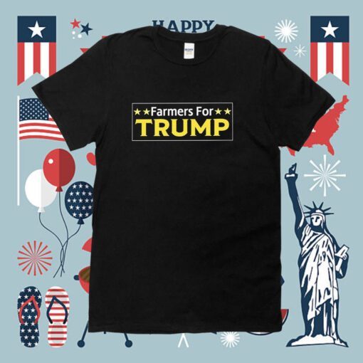 Vintage Farmers for Trump 2024 T-Shirt