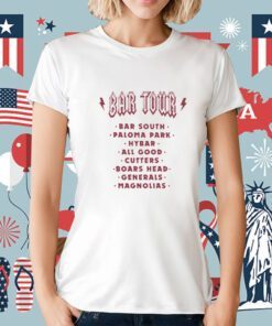 Georgia Bulldogs Uga Bar Tour T-Shirt