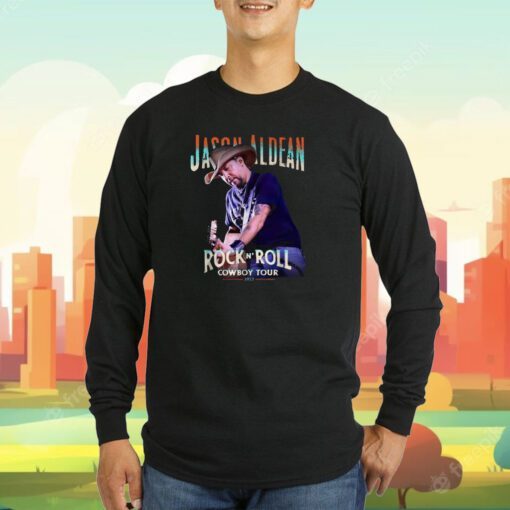 Jason Aldean Rock N’ Roll Cowboy Tour T-Shirt