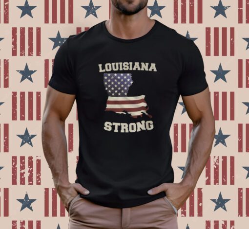 Louisiana Strong Hurricane 2023 Tee Shirt