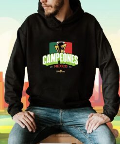 2023 Mexico Champions of the Gold-Cup Concacaf Copa T-Shirt