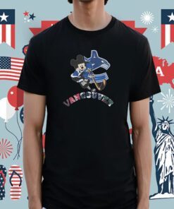 Mickey Mouse Vancouver Sports Teams T-Shirt