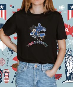 Mickey Mouse Vancouver Sports Teams T-Shirt