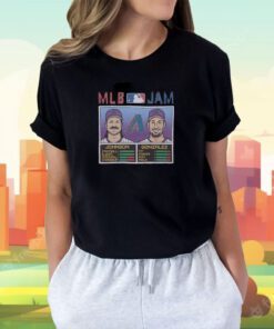 Mlb Jam Diamondbacks Johnson And Gonzalez Tee Shirt