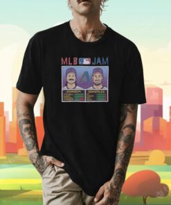 Mlb Jam Diamondbacks Johnson And Gonzalez Tee Shirt
