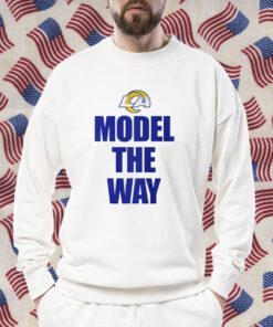 Model The Way Los Angeles Rams 2023 T-Shirt