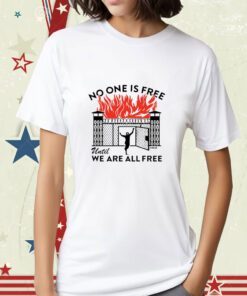 Patrick Stump No One Is Free Until We Are All Free Tee Shirt