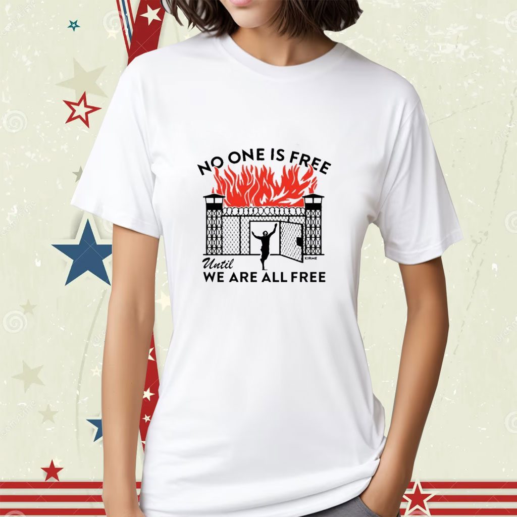 Patrick Stump No One Is Free Until We Are All Free Tee Shirt