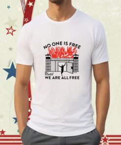 Patrick Stump No One Is Free Until We Are All Free Tee Shirt