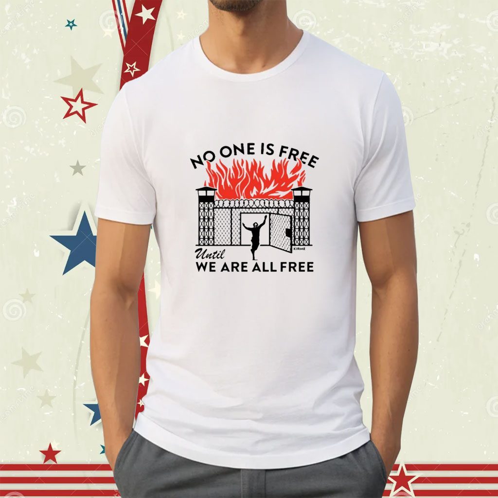 Patrick Stump No One Is Free Until We Are All Free Tee Shirt