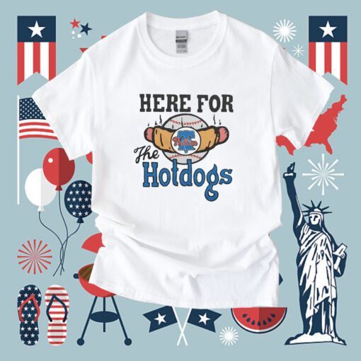 Philadelphia Phillies Here For The Hotdogs T-Shirt