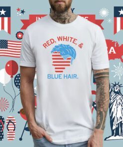 Rapinoe Red White & Blue Hair Tee Shirt