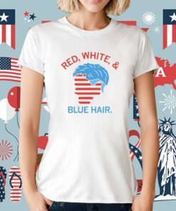 Rapinoe Red White & Blue Hair Tee Shirt