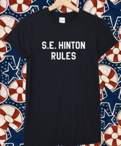 S.E. Hinton Rules The Outsiders House Museum Tulsa Oklahoma TShirt