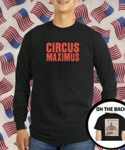 Travis Scott Circus Maximus Back T-Shirt