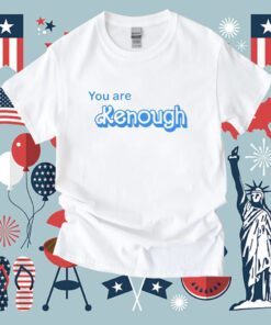 You Are Kenough Barbie Blue T-Shirt