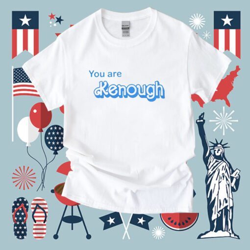 You Are Kenough Barbie Blue T-Shirt