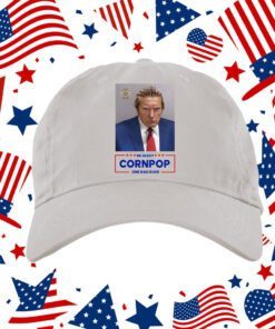 Trump Mugshot Re-Elect Cornpop One Bad Dude Tank Top Shirts