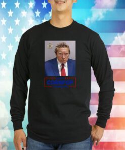 Donald Trump Mugshot Re-Elect Cornpop One Bad Dude Shirt
