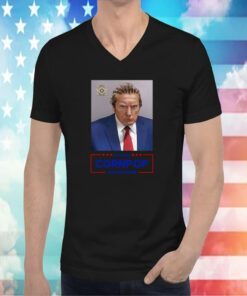 Donald Trump Mugshot Re-Elect Cornpop One Bad Dude Shirt