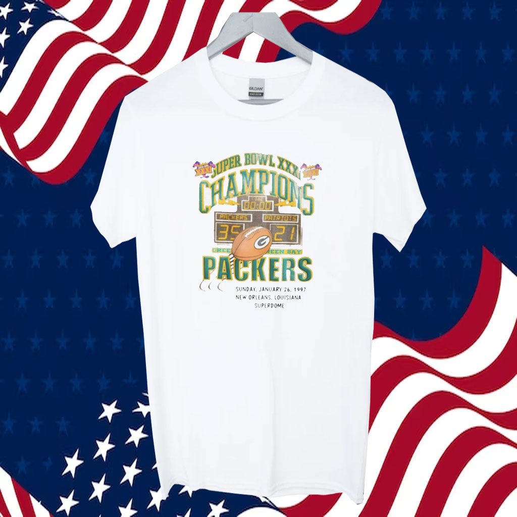 Super Bowl Xxxi Champions Packers T-shirt