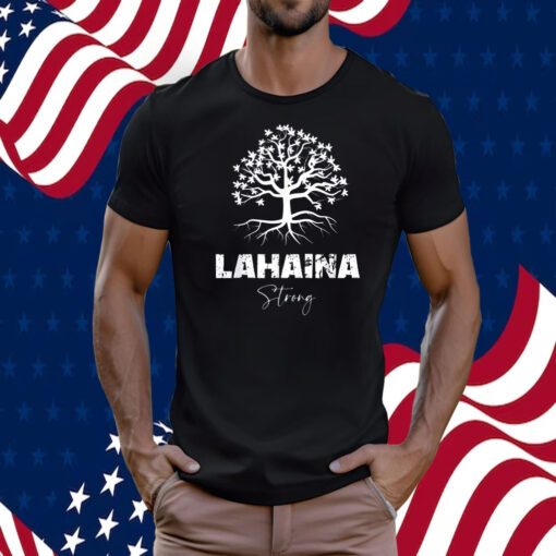 Maui Hawaii Strong Maui Wildfire Lahaina Survivor 2023 T-Shirt