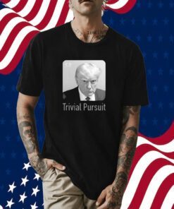 Donald Trump Mugshot Trivial Pursuit T-Shirt