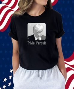 Donald Trump Mugshot Trivial Pursuit T-Shirt