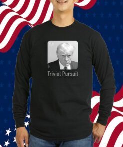 Donald Trump Mugshot Trivial Pursuit T-Shirt