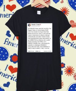 231000000 Views And Still Counting Trump Shirt