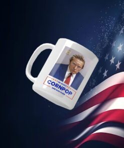 Trump Mugshot Re-Elect Cornpop One Bad Dude 2024 Poster