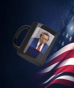 Trump Mugshot Re-Elect Cornpop One Bad Dude 2024 Poster