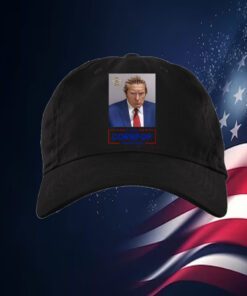 Trump Mugshot Re-Elect Cornpop One Bad Dude 2024 Poster