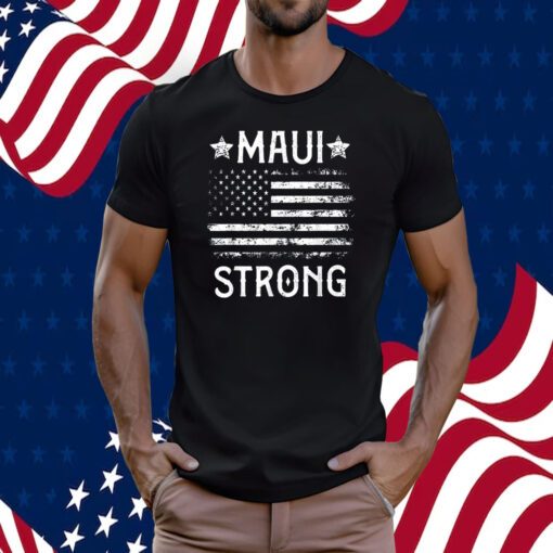 Pray for Maui Hawaii Strong Tee Shirt