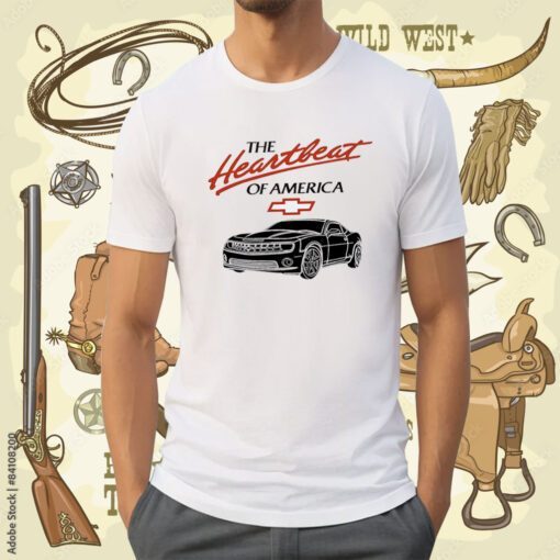 Womens Chevy Hearbeat Of America Mock Shirt