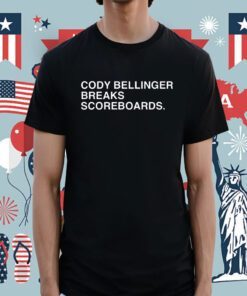 Cody Bellinger Breaks Scoreboards Shirt